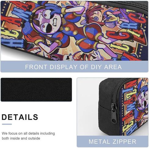 Circus Backpack Anime Backpack Three-piece backpack set with lunch bag and pencil bag in Saudi Arabia