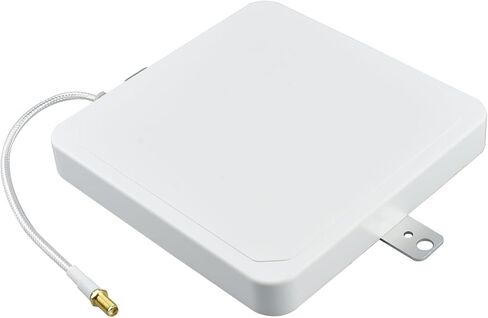 هوائي لوحة YOTENKO 915 ميجاهرتز، UHF 6dBi هوائي تصحيح اتجاهي رفيع للغاية (كابل أنثى SMA بطول 8.67 قدم) نطاق طويل المدى لبوابة الوحدة اللاسلكية وجهاز إرسال واستقبال راديو مودم in Kuwait