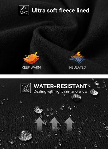 BALEAF Women's Fleece Lined Leggings Water Resistant & Fleece Lined Joggers Size M+S in Saudi Arabia