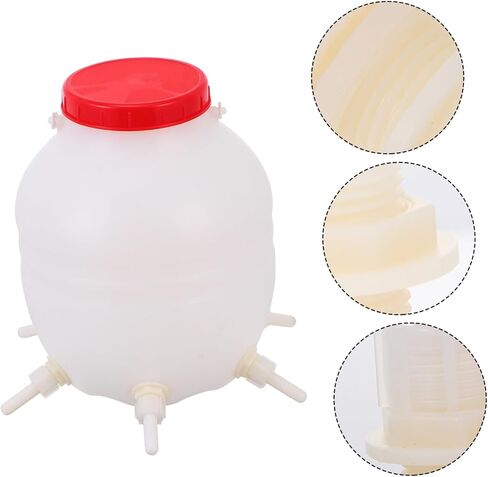 Milisten Goat Milk Jug Baby Goat Milk Feeder Calf Nursing Bottles Sheep Milk for Young Livestock Water Bottle Dispenser Feeding Bucket Goat Milk Bucket Plastic Feeding Bowl Care in Saudi Arabia