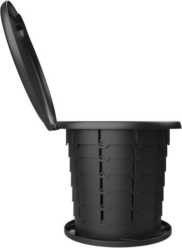 Dunny Seat Portable Outdoor Toilet Bucket Seat with Lid - Universal Fit for Most 5-Gallon Buckets - Durable and Comfortable Camping - Emergency Preparedness Solution in Kuwait