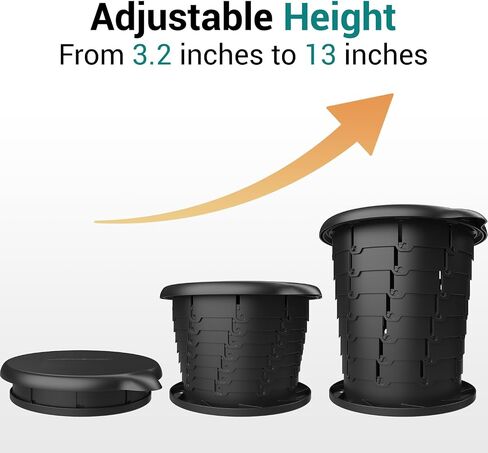 Dunny Seat Portable Outdoor Toilet Bucket Seat with Lid - Universal Fit for Most 5-Gallon Buckets - Durable and Comfortable Camping - Emergency Preparedness Solution in Kuwait