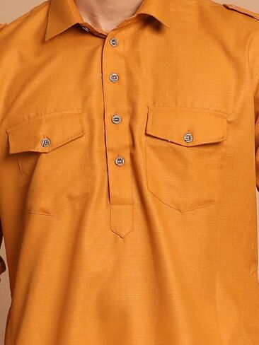 طقم بيجامة كورتا باثاني قطن للرجال من Elina fashion | مصمم هندي باكستاني للملابس التقليدية العرقية in Kuwait