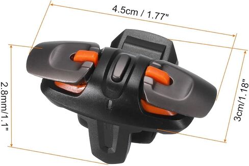 MECCANIXITY Gaming Trigger Mobile Game Controller 1 Pair G5 Four-Finger Linkage Button Burst Shooter Black for 4.7-6.5 Inch Cell Phone with 21.5cm Data Cable in Saudi Arabia