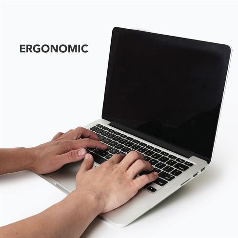 Invisible Slim Laptop Stand - with Reusable Adhesive Sticker - Laptop Stands with Adjustable Angles - Laptop Stand Adjustable Height - Gray in Saudi Arabia