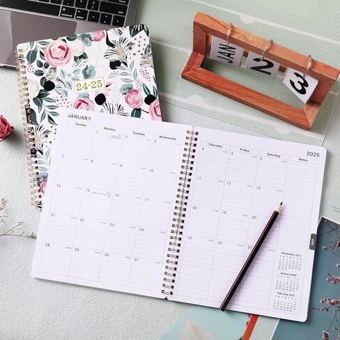 2024-2025 Planner - JUL 2024 - JUN 2025, Academic Planner 2024-2025, 2024-2025 Planner Weekly and Monthly with Tabs, 8" x 10", Perfect Daily Organizer in Kuwait