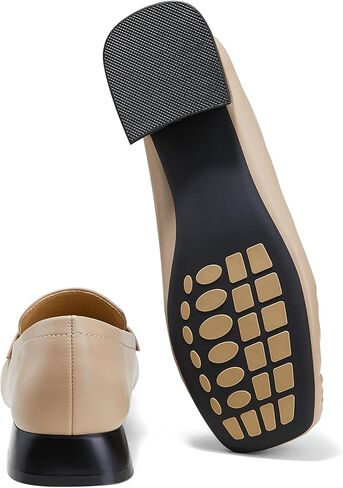 Arromic Penny Loafers for Women 2024 Comfortable Womens Loafers for Work Slip-Ons Leather Driving Shoes Casual Fashion in Kuwait