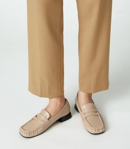 Arromic Penny Loafers for Women 2024 Comfortable Womens Loafers for Work Slip-Ons Leather Driving Shoes Casual Fashion in Kuwait