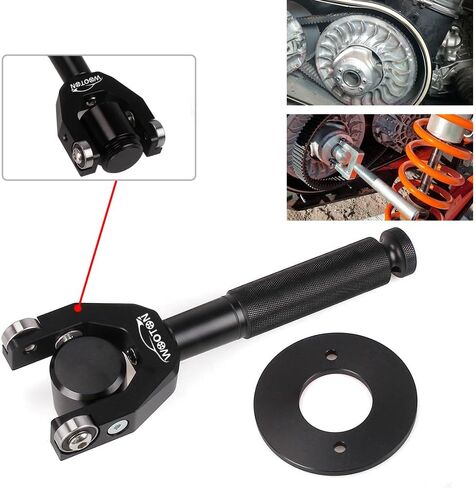 Belt Changing Tool Fits for Can-Am Maverick X3/X3 MAX/RS/DS/Turbo/R 2017-2023, Clutch Removal Kit Fits 64"/72" Wheel Base Width Belt Removal (Black) in Saudi Arabia