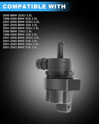 تطهير صمام الملف اللولبي، 13901433602 13901433603 CP564 علبة بخار تطهير صمام التحكم صالح لسيارات BMW 325i 325xi 330Ci 330i 330xi 530i 540i 740i 740iL 750iL X5 Z3 Z4 in Kuwait