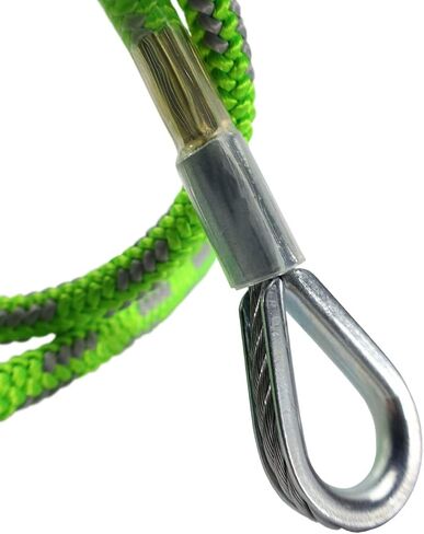 طقم خط الوجه Ultra Vine Arborist مع عين دوارة من الألومنيوم - قطر 1/2 بوصة، خيارات حبل Arborist 8' 10' و12' (8) in Kuwait