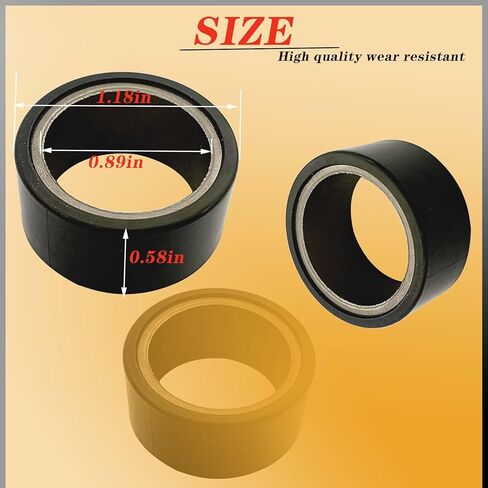 SUONE Primary Clutch Weight Roller Sliders and Spacers Replacement Compatible With Yamaha700 2004-2007 Grizzly 550 660 700 Rhino 660 2007-2012 Hisun UTV ATV 500 700 Massimo Supermach Coleman in Kuwait