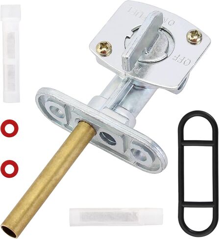 QAZAKY Pack-of-2 Fuel Gas Tank Petcock Valve Switch Compatible with Kawasaki Bayou 220 250 300 400 KLF220 KLF250 KLF300 KLF400 Prairie 300 360 400 KVF300 KVF360 KVF400 Ninja 500R EX500 ZX600 VN1500 in Saudi Arabia