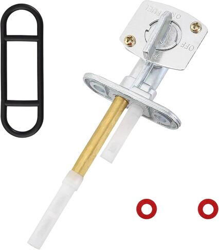 QAZAKY Pack-of-2 Fuel Gas Tank Petcock Valve Switch Compatible with Kawasaki Bayou 220 250 300 400 KLF220 KLF250 KLF300 KLF400 Prairie 300 360 400 KVF300 KVF360 KVF400 Ninja 500R EX500 ZX600 VN1500 in Saudi Arabia