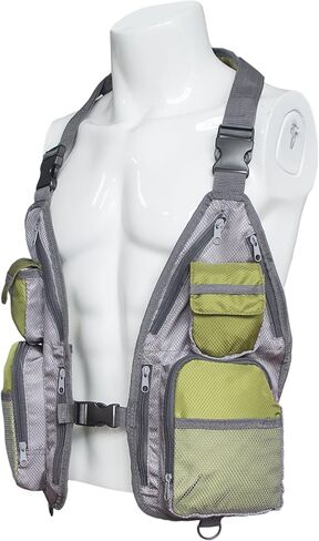 سترة صيد السمك للرجال من MYDAYS، جيوب متعددة، سترات صدرية، تصوير صيد السمك في الهواء الطلق، بدلة مسامية لجميع المواسم in Kuwait