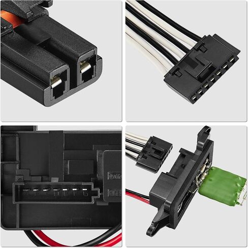 BDFHYK AC Heater Blower Motor Resistor 973405 Compatible with Cadillac Escalade Chevy Silverado Avalanche Suburban Tahoe GMC Yukon Sierra Blower Control Module Replace 89019088 15-81086 in Saudi Arabia
