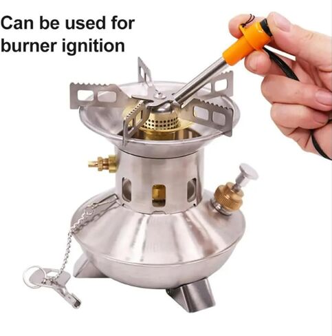 إشعال بيزو لمواقد العلبة، إشعال بيزو لمواقد التخييم/الدعم، برتقالي in Kuwait