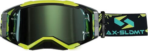 AX-SLDMT Motorcycle Goggle UV400 - Adult Youth ATV Dirt Bike Goggles - Ski Offroad Wide Vision Riding Goggle for Men & Women in Saudi Arabia