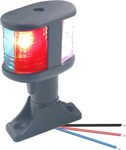 ضوء ملاحة ثلاثي الألوان LED لتركيب القارب الثابت 12 فولت 3.9 بوصة in Kuwait