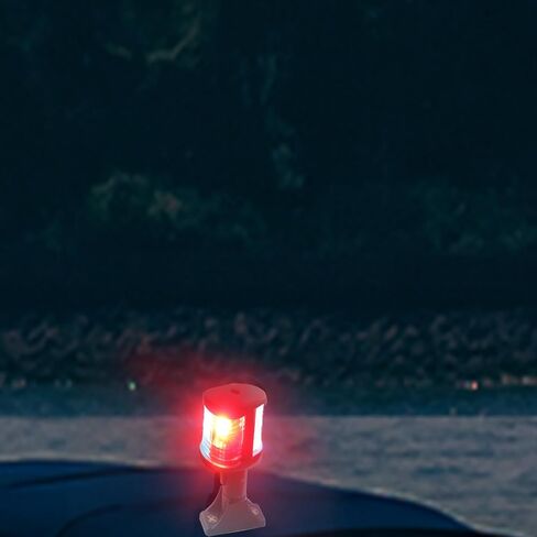 ضوء ملاحة ثلاثي الألوان LED لتركيب القارب الثابت 12 فولت 3.9 بوصة in Kuwait