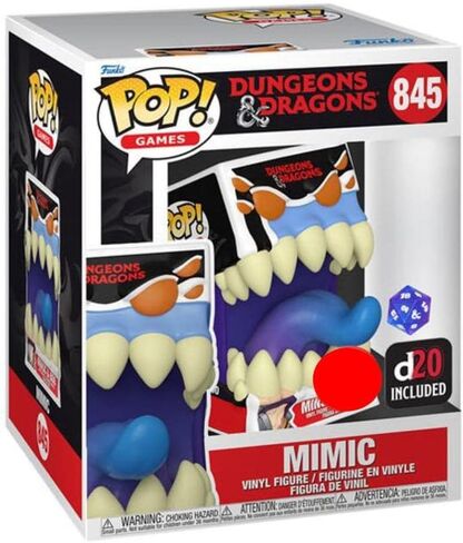 Dungeons & Dragons Mimic US Exclusive 6" Pop Vinyl Dice in Saudi Arabia