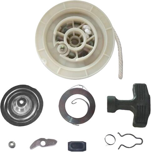 Autu Parts Recoil Starter Pull Start Kit for Yamaha YFM350 YFM400 YFM450 YFM660 Boss Cord Hondle Kit for Bruin Grizzly Kodiak in Saudi Arabia