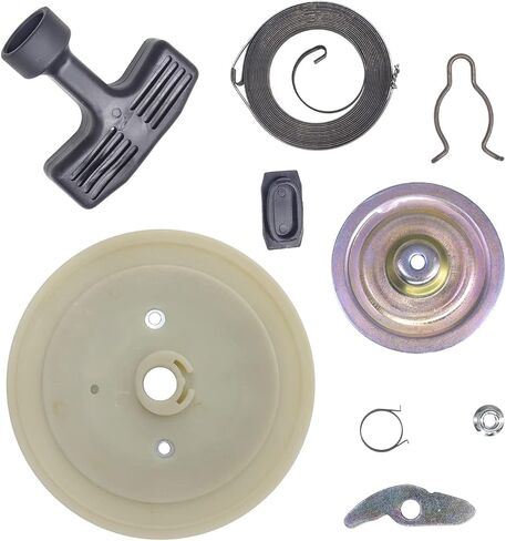 Autu Parts Recoil Starter Pull Start Kit for Yamaha YFM350 YFM400 YFM450 YFM660 Boss Cord Hondle Kit for Bruin Grizzly Kodiak in Saudi Arabia