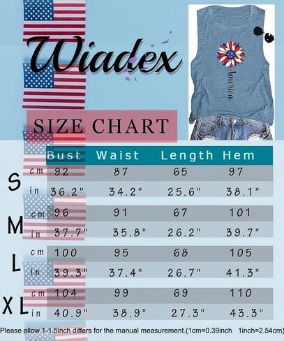 American Flag Tank Tops for Women USA Stars Stripes Independence Day Tank Sleeveless 4th of July Patriotic Shirts in Saudi Arabia