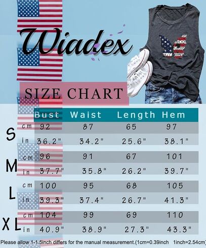 American Flag Tank Tops for Women USA Stars Stripes Independence Day Tank Sleeveless 4th of July Patriotic Shirts in Kuwait