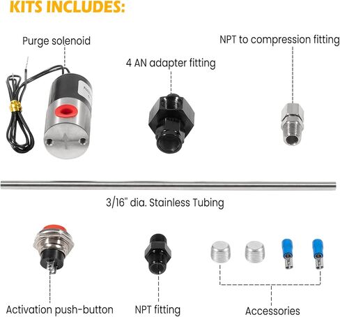 4AN النيتروز تطهير مجموعة صمامات خط تطهير مجموعة صمامات محول مشعب المناسب دفع زر تفعيل تنفيس أنبوب in Kuwait