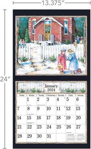 LANG COUNTRY WELCOME 2023 WALL CALENDAR in Saudi Arabia