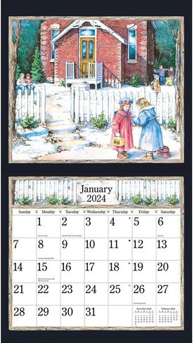 LANG COUNTRY WELCOME 2023 WALL CALENDAR in Saudi Arabia