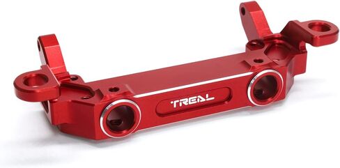 TREAL Aluminum 7075 Front Bumper Mount CNC Machined Upgrades for Axial SCX10 III Jeep K10 Base Camp(Black) in Saudi Arabia