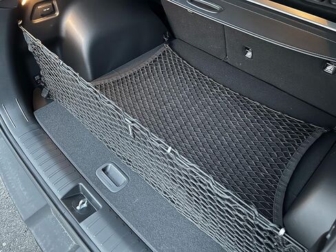Envelope + Floor Style Automotive Trunk Mesh Cargo Net for Hyundai Tucson 2022-2024- Premium Trunk Organizer and Storage - Luggage Net for Crossover - Best Car Organizer for Hyundai Tucson in Saudi Arabia
