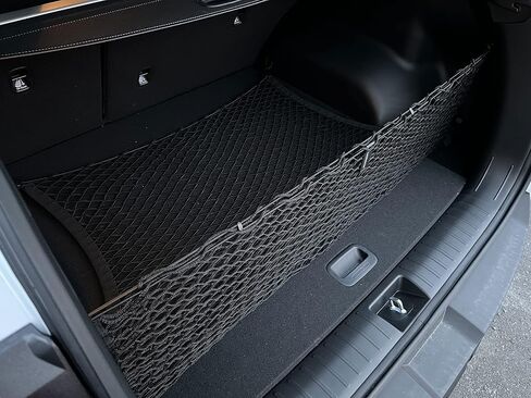 Envelope + Floor Style Automotive Trunk Mesh Cargo Net for Hyundai Tucson 2022-2024- Premium Trunk Organizer and Storage - Luggage Net for Crossover - Best Car Organizer for Hyundai Tucson in Saudi Arabia