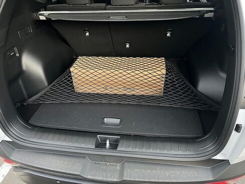 Envelope + Floor Style Automotive Trunk Mesh Cargo Net for Hyundai Tucson 2022-2024- Premium Trunk Organizer and Storage - Luggage Net for Crossover - Best Car Organizer for Hyundai Tucson in Saudi Arabia