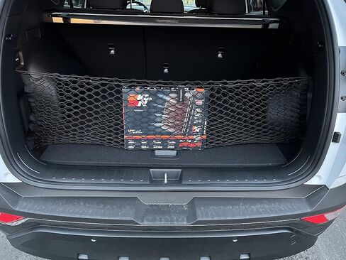 Envelope + Floor Style Automotive Trunk Mesh Cargo Net for Hyundai Tucson 2022-2024- Premium Trunk Organizer and Storage - Luggage Net for Crossover - Best Car Organizer for Hyundai Tucson in Saudi Arabia