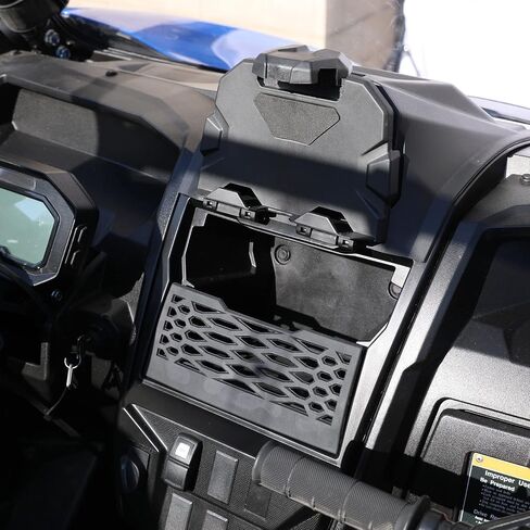 HAKA TOUGH Teryx Under Dash Net w/Anti-Slip Tray, Dashboard Storage Mesh Net for 2020 2021 2022 2023 Kawasaki Teryx KRX 1000 Accessories (Replace OEM # 99994-1340) in Saudi Arabia