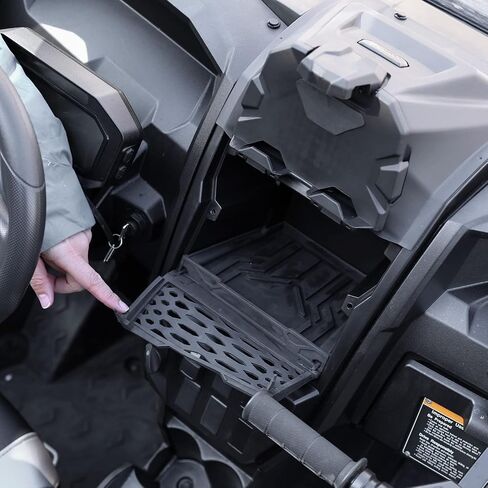 HAKA TOUGH Teryx Under Dash Net w/Anti-Slip Tray, Dashboard Storage Mesh Net for 2020 2021 2022 2023 Kawasaki Teryx KRX 1000 Accessories (Replace OEM # 99994-1340) in Saudi Arabia