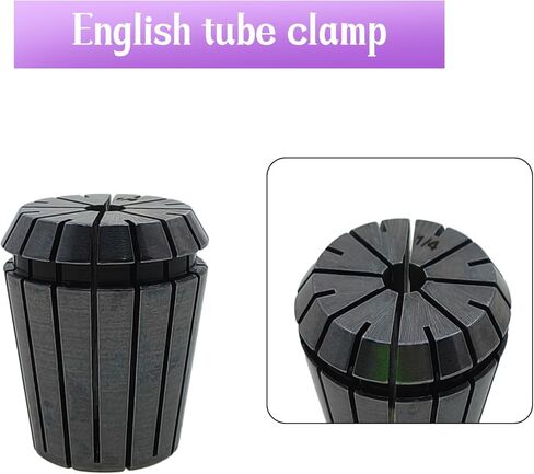 YXQ 3Pcs ER32 Spring Chuck 1/4 "Chuck, Suitable for CNC Engraving Machine Lathe Milling Cutter, Elastic Milling Chuck in Saudi Arabia
