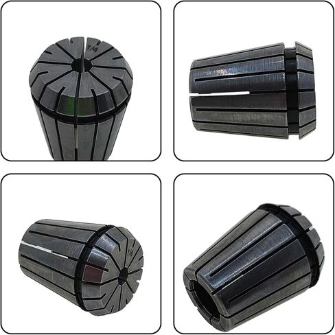 YXQ 3Pcs ER32 Spring Chuck 1/4 "Chuck, Suitable for CNC Engraving Machine Lathe Milling Cutter, Elastic Milling Chuck in Saudi Arabia