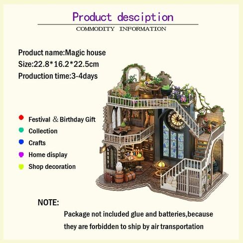 hvmabeck Book Nook Kits for Adults DIY Miniature Kit with LED Light for Desk Library Bookshelf Decoration 3D Wooden Puzzle Booknook Model Kits for Adults to Build Gifts (Chinese booknook) in Saudi Arabia