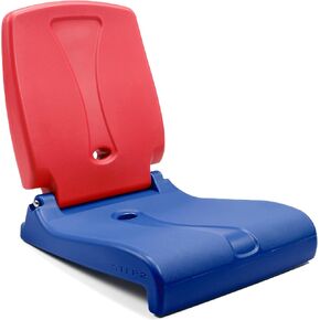 Step2 Foldable Adult Flip Seat, Portable Outdoor Chair for Poolside, Tailgating, Camping, Picnic Chair, Provides Back Support When Sitting on Ground, White in Saudi Arabia