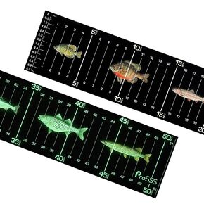 51 x 6.5 Inch Glow in The Dark Fish Ruler for Boat, Waterproof PVC Fish Measuring Sticker, Large Scale Fishing Measuring Tape for Big Fish, Self-Adhesive and Durable – 1PCS in Saudi Arabia