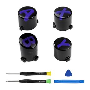 WCDZSU ABXY Buttons for Xbox Series X/S, for Xbox One S/X Controller Purple | Action Key Face Button Mod Repair Changing Replacement Parts for Xbox Accessories with Tool Kit in Saudi Arabia