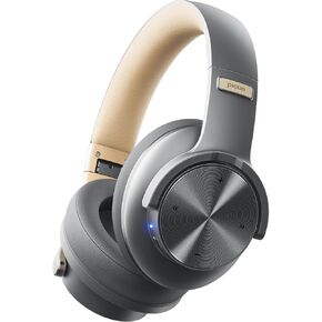 Picun B8 Wireless Bluetooth Headphones, 120H Playtime, 3EQ Modes, Black | Over-Ear, Built-in Microphone, Multipoint Connection, Foldable, Button & Touch Controls, for Travel Home Office Phone PC in Saudi Arabia