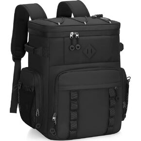 Large 60 Can Insulated Waterproof Leakproof Cooler Backpack | 37L Portable Ice Chest Backpack for Beach, Camping, Picnic, Tailgate, Travel & Fishing,Men & Women in Kuwait