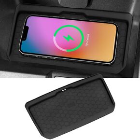 Silicone Anti-Slip Center Console Organizer Wireless Charging Mat for Ford Bronco 2021 2022 2023 2024 2025 Interior Accessories Pad Tray Storage Box Holder (Not for Sport Model) in Saudi Arabia