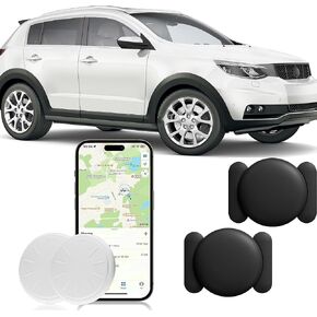 GPS Tracker for Vehicles, 1 PCS Portable Real-Time Location Tracking Device, No Subscription No Monthly Fee Car Tracker, Magnetic Mini GPS Tracker for Motorcycles Trucks Pets Kids Elderly etc, Black in Kuwait
