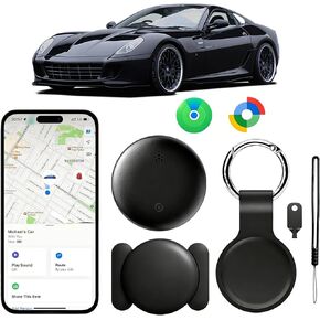GPS Tracker for Vehicles No Subscription for Android & iOS, Bluetooth | Car Tracker Tag Tracker Device Compatible with Apple Find My & Google's Find Hub for Key, Luggage Wallet Kid Pet in Saudi Arabia